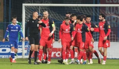 Slavlje igrača Gorice, Foto: Željko Hajdinjak/CROPIX