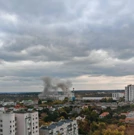 Pogođena elektrana u Belgorodu, Foto: Exilenova+, Telegram/HRT