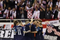 Slavlje hrvatskih nogometaša, Foto: Antonio Bronic/ REUTERS