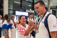 Povratak U20 reprezentacije, Foto: Darko Tomaš/CROPIX