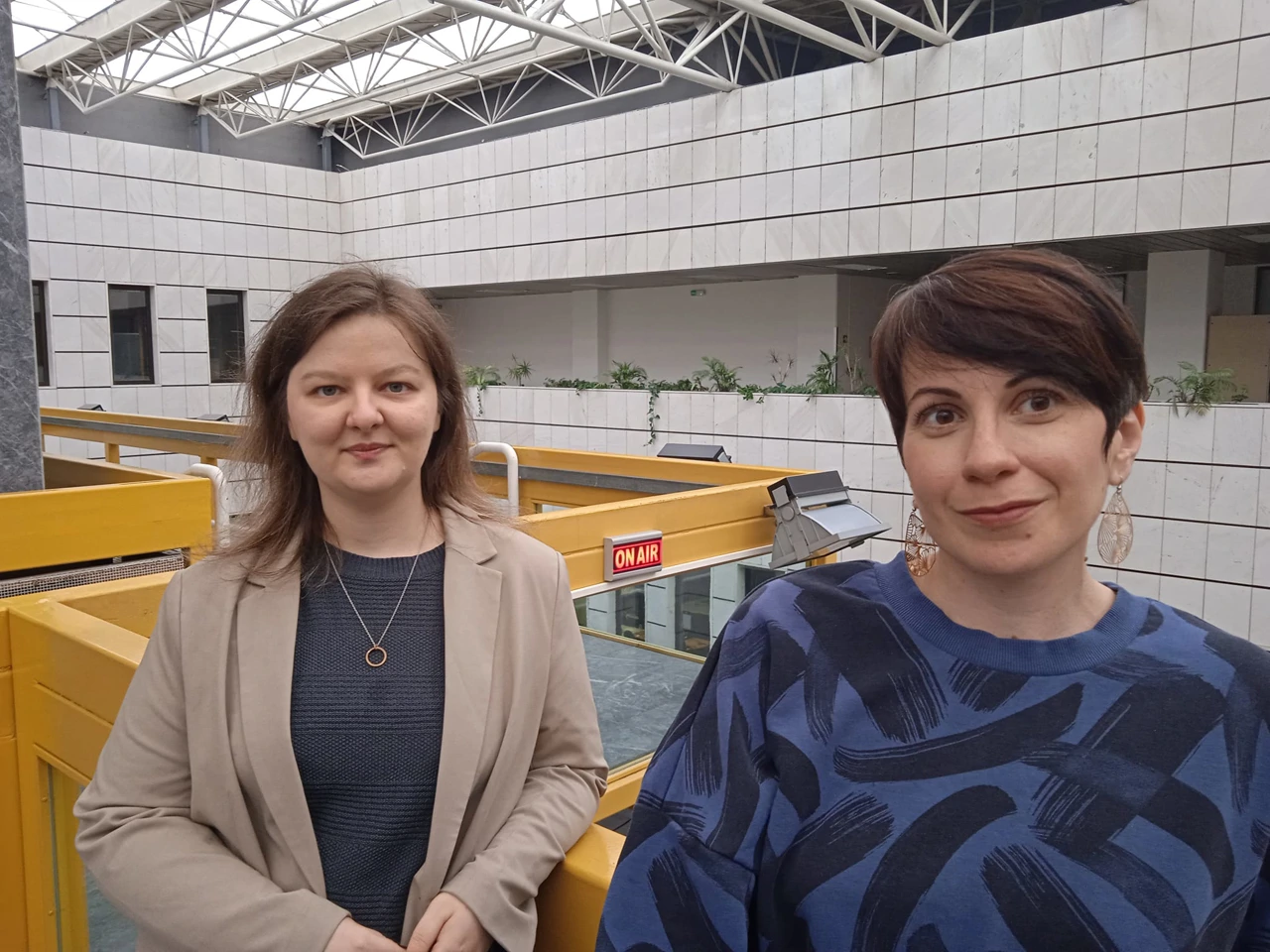 Dina Vukelić, autorica i Iva Srnec Hamer, redateljica