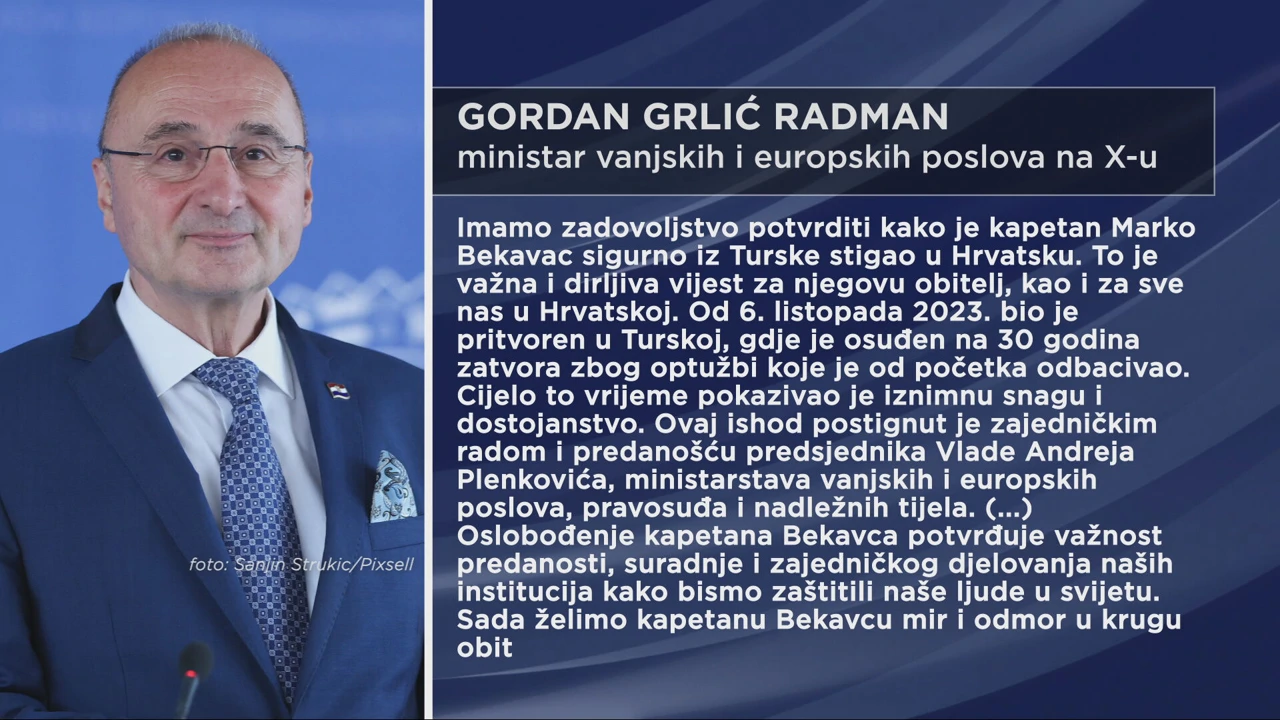 Objava ministra Grlića Radmana