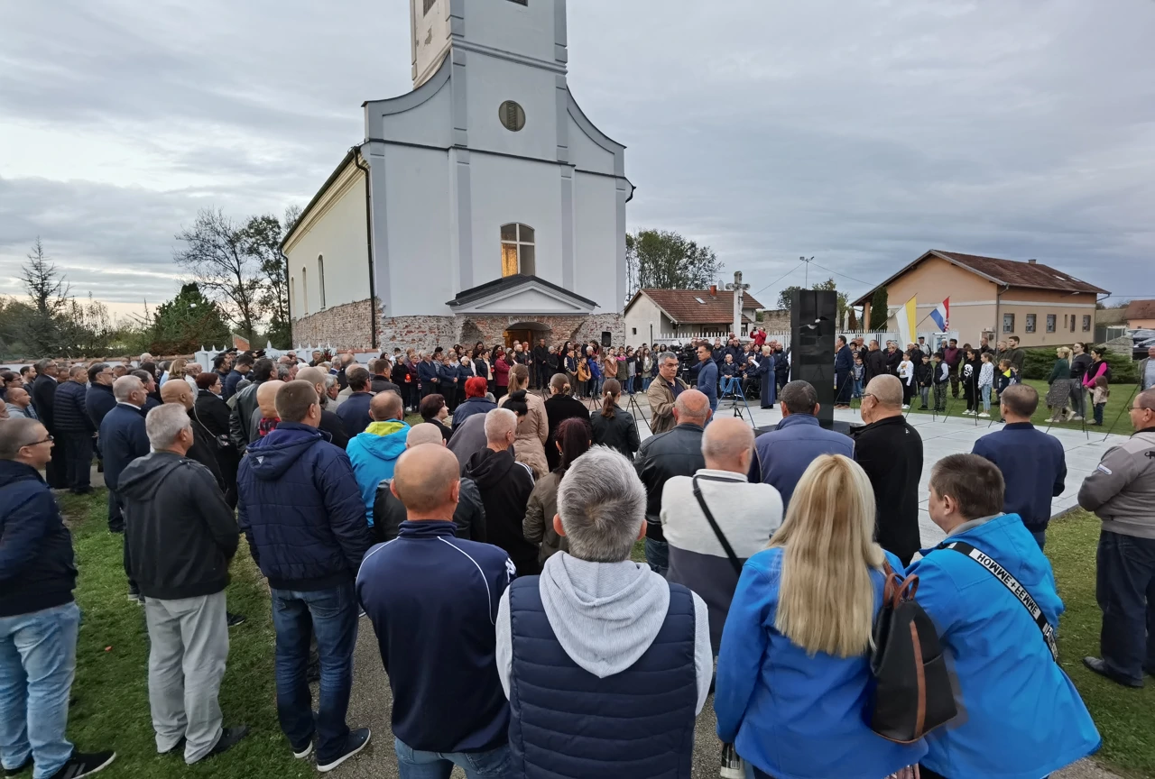 31. obljetnica velikog stradanja Tordinaca, Foto: Krunoslav Inhof/HRT Radio Osijek