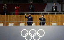 Imperator Narahito i Thomas Bach, Foto: Hannah Mckay/REUTERS