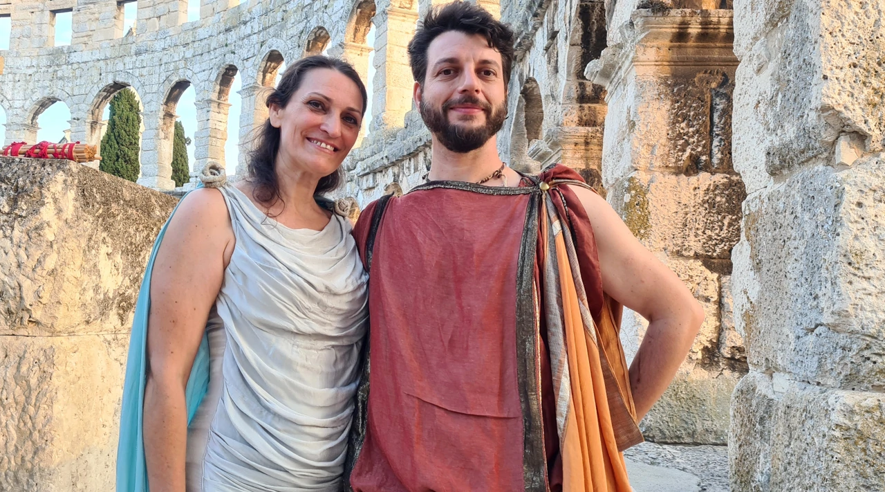 Petra Blašković i Šandor Slacki u borbama gladijatora