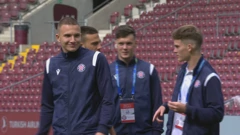 Hajdukovci prije finala Lige prvaka, Foto: HTV/HRT