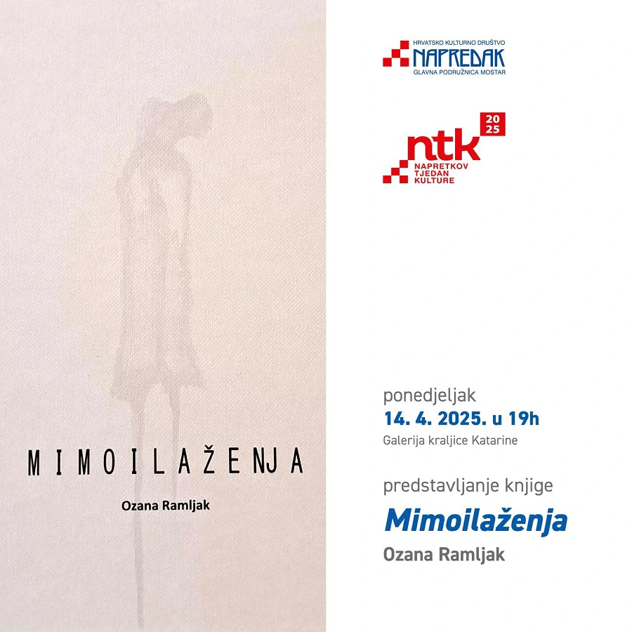 Plakat promocije knjige