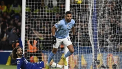 Mahrez slavi pogodak
