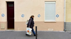 Antisemitski grafiti u Parizu