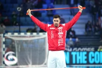Zagrijavanje rukometaša uoči Francuske, Foto: Sanjin Strukic/PIXSELL
