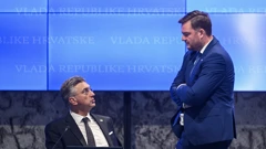 Prime Minister Andrej Plenković and Finance Minister Marko Primorac