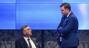 Prime Minister Andrej Plenković and Finance Minister Marko Primorac