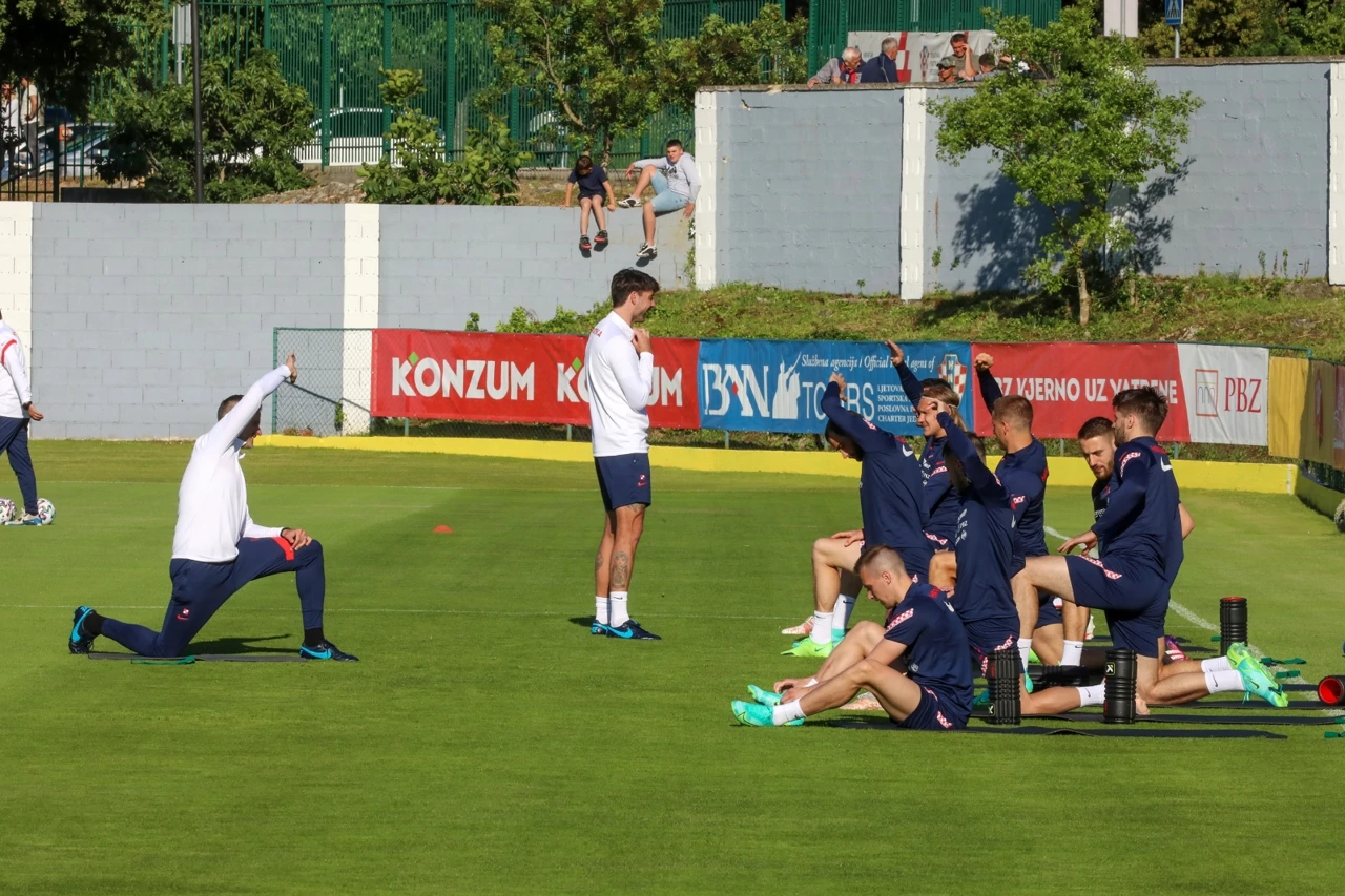 Trening Vatrenih u Rovinju, Foto: Srecko Niketic/PIXSELL