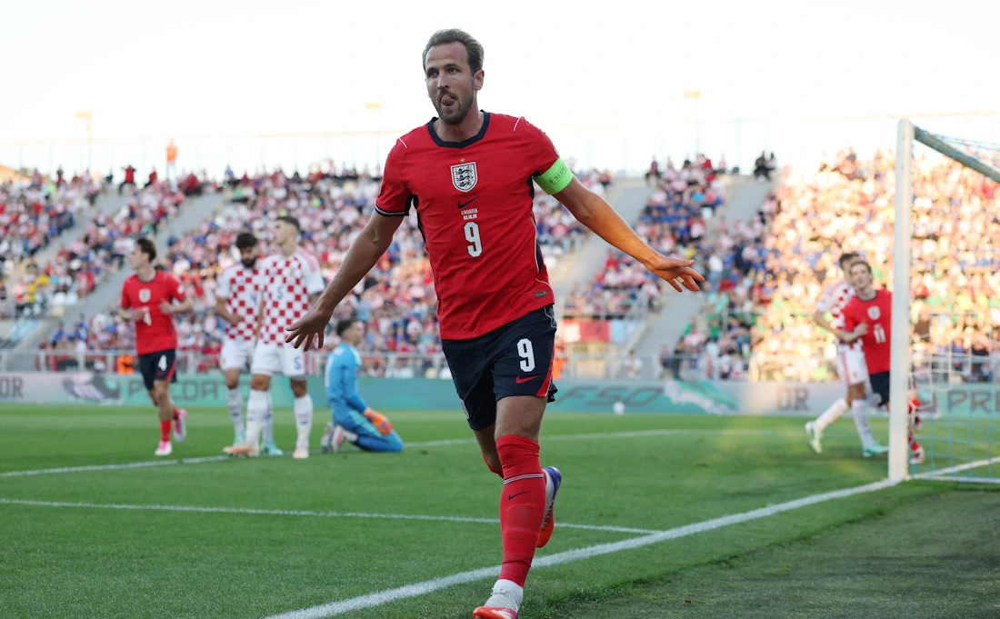 Harry Kane slavi pogodak 