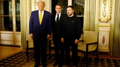Trump, Macron i Zelenski