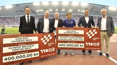 Zaklada "Vatreno srce" za KBC Split i "Korak u život", Foto: Drago Sopta/HNS