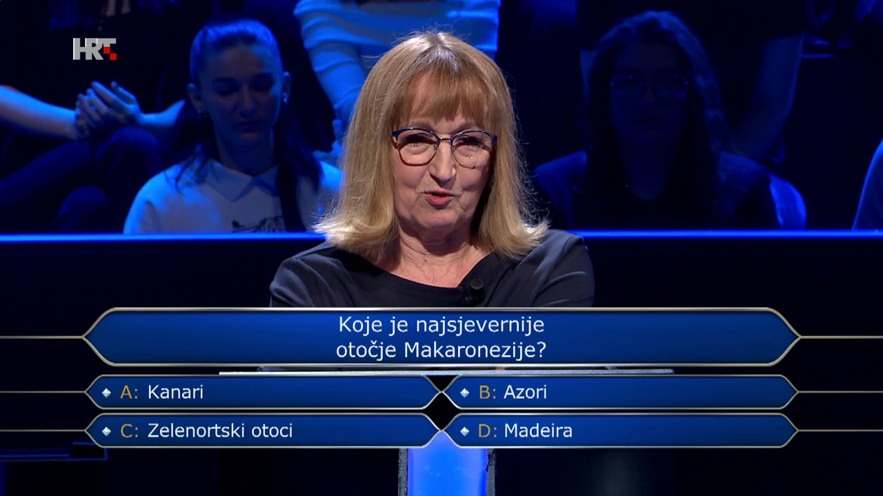 Ankica Vukelić, Foto: Tko želi biti milijunaš/HRT