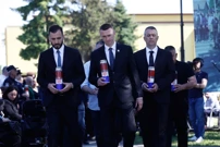 Obilježavanje 34. godišnjice ubojstva hrvatskih redarstvenika u Borovu, Foto: Vlado Kos/CROPIX