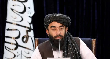 Zabihulah Mudžahid na konferenciji za medije