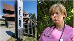 Jedan od ulaza u park prirode;  Tonka Jozić Novinc