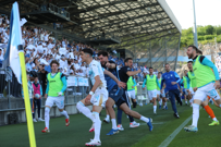Niko Janković nakon pogotka Slaven Belupu, Foto: Goran Kovacic/PIXSELL