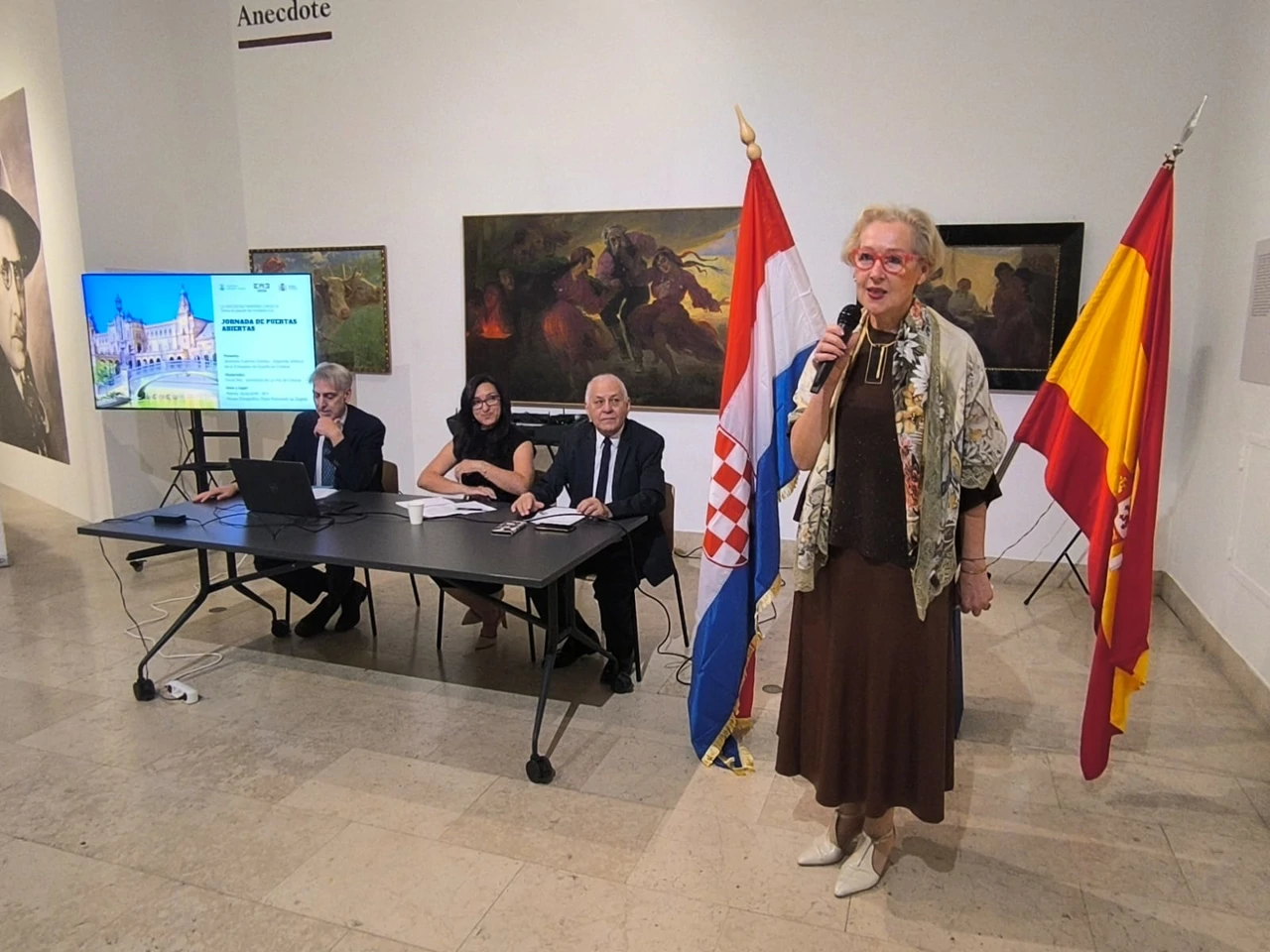 Ivana Lušić - Museo Etnográfico de Zagreb / Etnografski muzej Zagreb, Foto: Sociedad Hispano Croata / Hrvatsko-hispansko društvo//