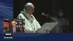 Papa Franjo: Isus nije lik iz prošlosti, on je među nama