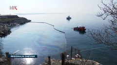 Uljna mrlja kod Kostrene sanira se treći dan