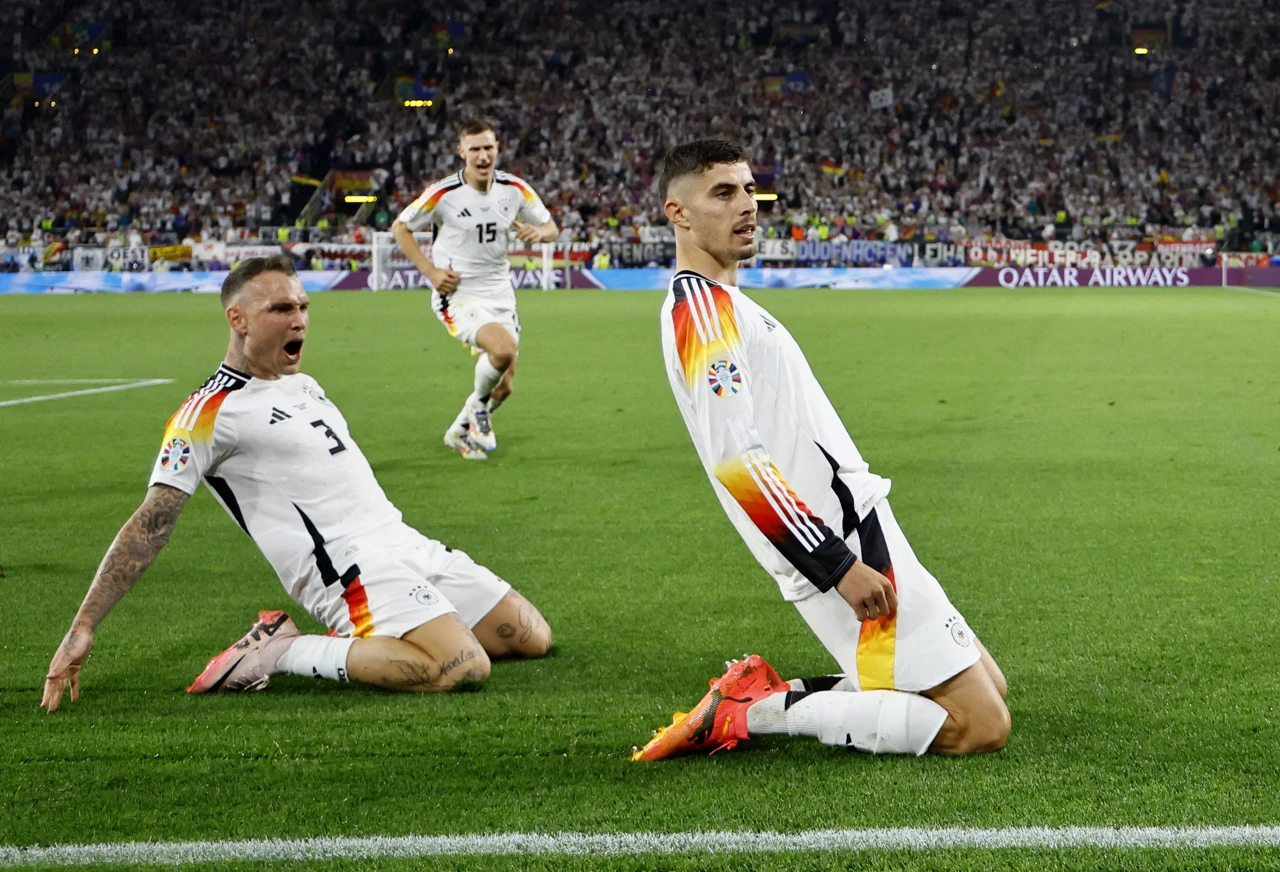 Kai Havertz precizan s bijele točke, Foto: Wolfgang Rattay/REUTERS
