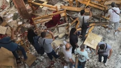 Crkva Mar Elias nakon napada