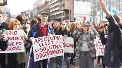 Prosvjed u Beogradu