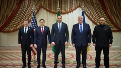 Američka i ukrajinska delegacija na sastanku u Jeddi 11. ožujka