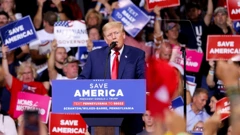 Donald Trump na skupu u Pennsylvaniji 