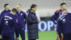 Zlatko Dalić na treningu Vatrenih, Foto: Vojko Bašić/CROPIX