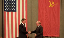  George H. W. Bush i Mihail Gorbačov u Moskvi 1991. godine , Foto: Rick Wilking/REUTERS