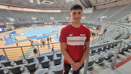 Niko Nevešćanin, prvak Balkana na preči, srebrni na ručama