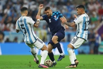 Cristian Romero, Leandro Paredes, Mateo Kovačić , Foto: Molly Darlington/REUTERS