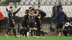 Hrvatska slavi gol protiv Rusa