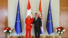 Karin Keller Sutter y Zoran Milanović 