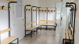 Obnovljene svlačionice u dvorani Dinko Lukarić