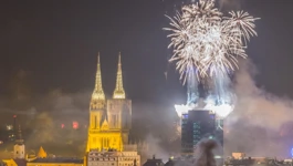 Novogodišnja noć u Zagrebu