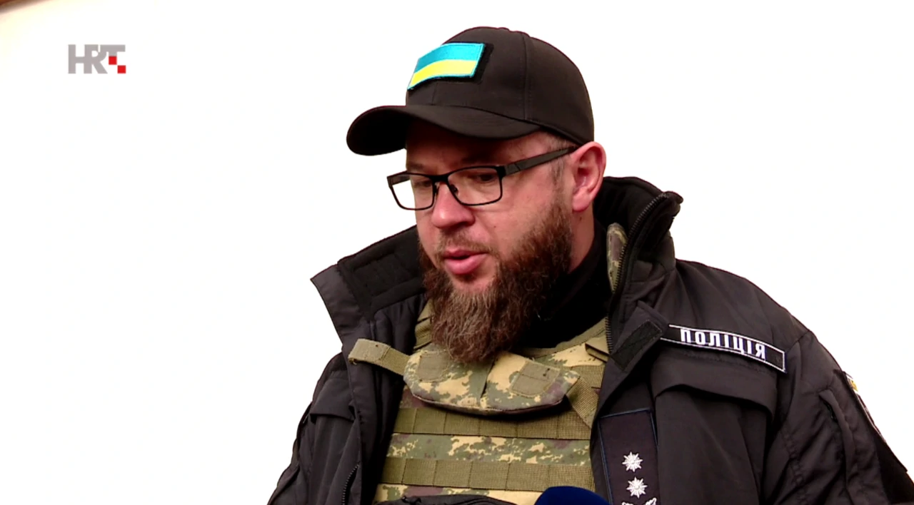 Ihor Demjanuk, načelnik Odjela za istragu teških zločina u hersonskoj policiji