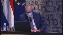 Božinović na sjednici Vlade
