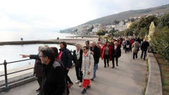 Turisti u Opatiji