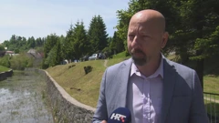Načelnik Općine Fužine David Bregovac o napadu medvjeda , Foto: Regionalni dnevnik/IMS/HTV/HRT