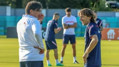 Zlatko Dalić i Luka Modrić