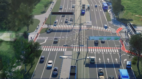 Neuer Südeingang nach Zagreb 