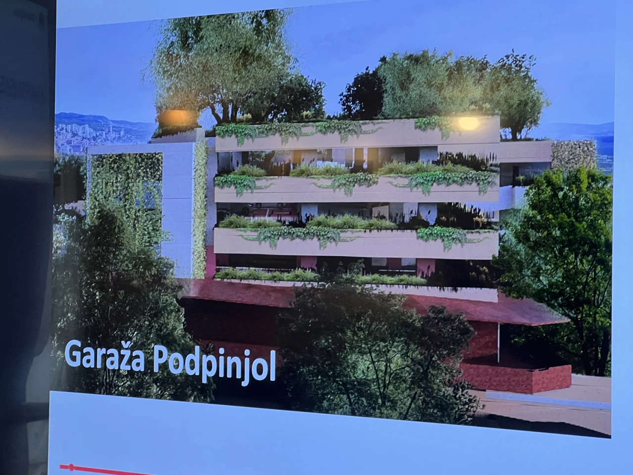 Kvartovske garaže - idejno rješenje - Garaža Podpinjol, Foto: Grad Rijeka/Radio Rijeka