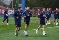 Trening Hrvatske, Foto: Zeljko Hajdinjak/CROPIX