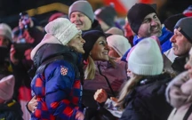 Zrinka Ljutić u Flachauu na izvlačenju startnih brojeva, Foto: Igor Šoban/PIXSELL